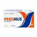 Pregnus Fosfomicina 500 Mg Con 12 Cápsulas
