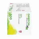 Dimefor Xr 500 Mg Con 60 Tabletas Liberación Prolongada