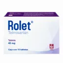 Rolet 40 Mg Con 15 Tabletas