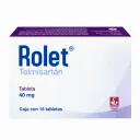 Rolet 40 Mg Con 30 Tabletas