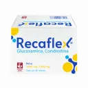 Recaflex Glucosamina 1500 Mg Condroitina 1200 Mg Con 30 Sobres