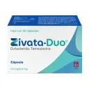 Zivata-Duo 0.5/0.4 Mg Con 30 Cápsulas