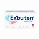 Exbuten 5 mg con 20 tabletas