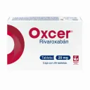 Oxcer 20 Mg Con  28 Tabletas