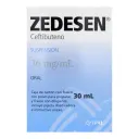 Zedesen Ceftibuteno 36 Mg Suspensión Con 30 Ml
