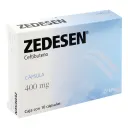 Zedesen Ceftibuteno 400 Mg Con 10 Cápsulas