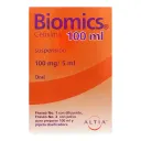 Biomics Cefixima 100 Mg Suspensión Con 100 Ml