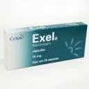Exel 15 Mg Con 20 Cápsulas