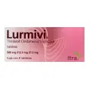 Lurmivi Clindamicina Fluconazol Tinidazol 500/312.5/37.5 Mg Con 4 Tabletas