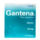 Gantena 10 Mg Con 30 Tabletas