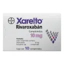Xarelto 10 Mg 10 Comprimidos