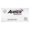 Avelox Moxifloxacino 400 Mg Con 1 Frasco Ámpula Con 250 Ml