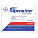 Ciproxina Ciprofloxacino 250 Mg Suspensión Con 100 Ml