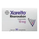 Xarelto 10 Mg Con 30 Comprimidos