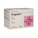 Singulair 4 Mg Granulado Con 10 Sobres