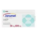 Janumet 50/850 Mg Con 28 Comprimidos