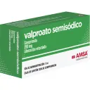Valproato Semisódico 250 Mg Con 30 Comprimidos