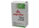 Ampicilina 500 Mg Solución Inyectable Frasco Con Ámpula 2 Ml