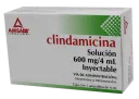 Clindamicina 600 Mg Solución Inyectable 4 Ml