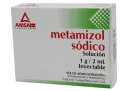 Metamizol Sódico 1 G Solución Inyectable Con 3 Ampolletas (Amsa)