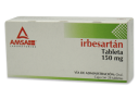 Irbesartán 150 Mg Con 28 Tabletas (Amsa)
