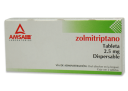 Zolmitriptano 2.5 Mg Con 2 Tabletas Sublinguales