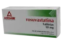 Rosuvastatina 10 Mg Con 30 Tabletas (Amsa)
