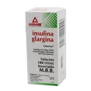 Insulina Glargina 100 Ui Con Frasco Con Ámpula 10 Ml
