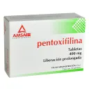 Pentoxifilina 400 Mg Liberación Prolongada Con 30 Tabletas (Amsa)