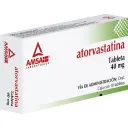 Atorvastatina 40 Mg Con 10 Tabletas
