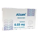Alzam 0.25 Mg Con 90 Tabletas