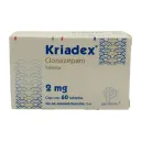 Kriadex 2 Mg Con 60 Tabletas