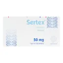 Sertex 50 Mg Con 28 Tabletas
