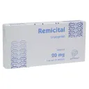 Remicital 20 Mg Con 30 Tabletas