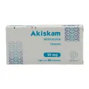 Akiskam 10 Mg Con 30 Tabletas