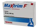 Maxtrim-F Sulfametoxazol Trimetoprima 160/800 Mg Con 14 Tabletas