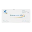 Acetazolamida acetazolamida 250 mg con 20 tabletas