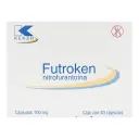 Nitrofurantoína Nitrofurantoina 100 Mg Con 40 Cápsulas