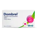 Dombrel 75/100 Mg Con 28 Tabletas