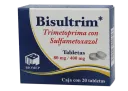 Bisultrim Sulfametoxazol Trimetoprima 80/400 Mg Con 20 Tabletas