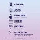 Sico Invisible Condones De Látex 3 Piezas