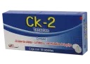 Ck-2 500/5/4/25 Mg Con 10 Tabletas