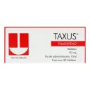Taxus 20 Mg Con 30 Tabletas