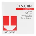 Geslutin 400 Mg Con 15 Cápsulas