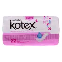 Kotex Pantiprotectores Regulares 22 Piezas