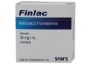 Finlac 30 Mg Solución Inyectable Con 3 Ampolletas