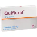 Quiflural Ofloxacina 400 Mg Con 8 Tabletas