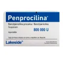 Penprocilina Penicilina G 800000 Ui Con 1 Frasco Con Ámpula