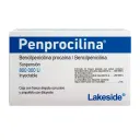 Penprocilina Penicilina G 800000 Ui Con 1 Frasco Con Ámpula