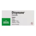 Dicynone 500 Mg Con 20 Cápsulas